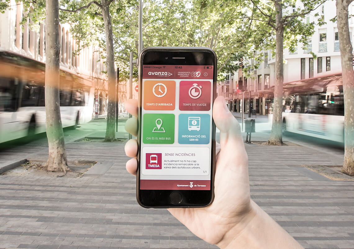 Descarregar l'app dels autobusos de Terrassa